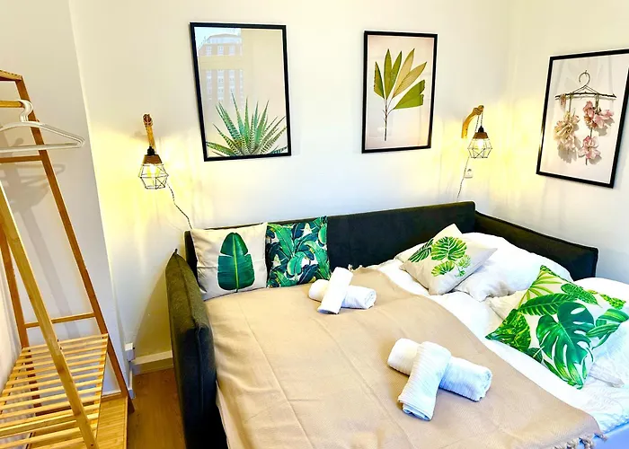 Dschungel Apartment, Netflix, Sonos, Nahe Messe Duesseldorf, Helios Klinik, Innenstadt